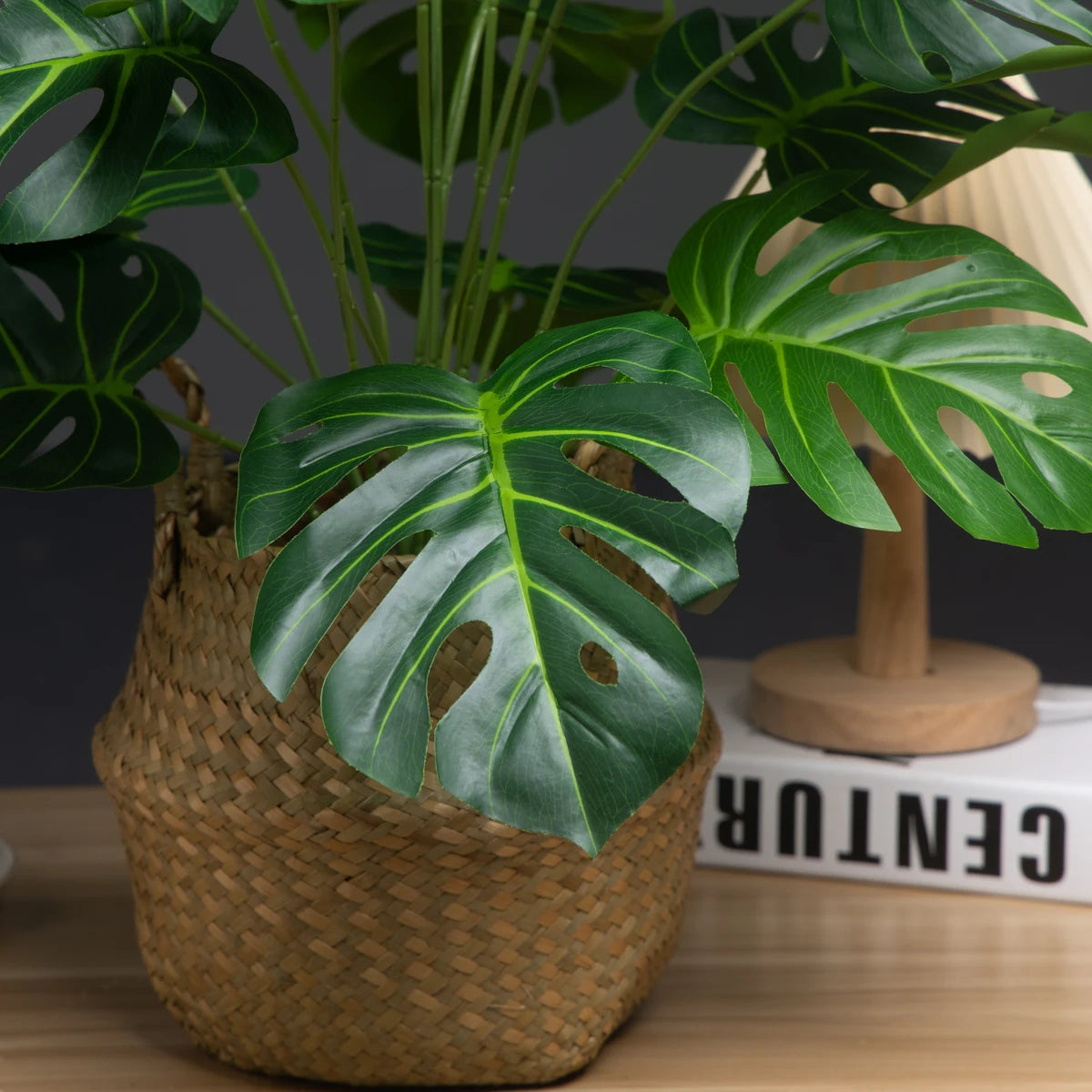 65cm Large Artificial Monstera  Fake Plant